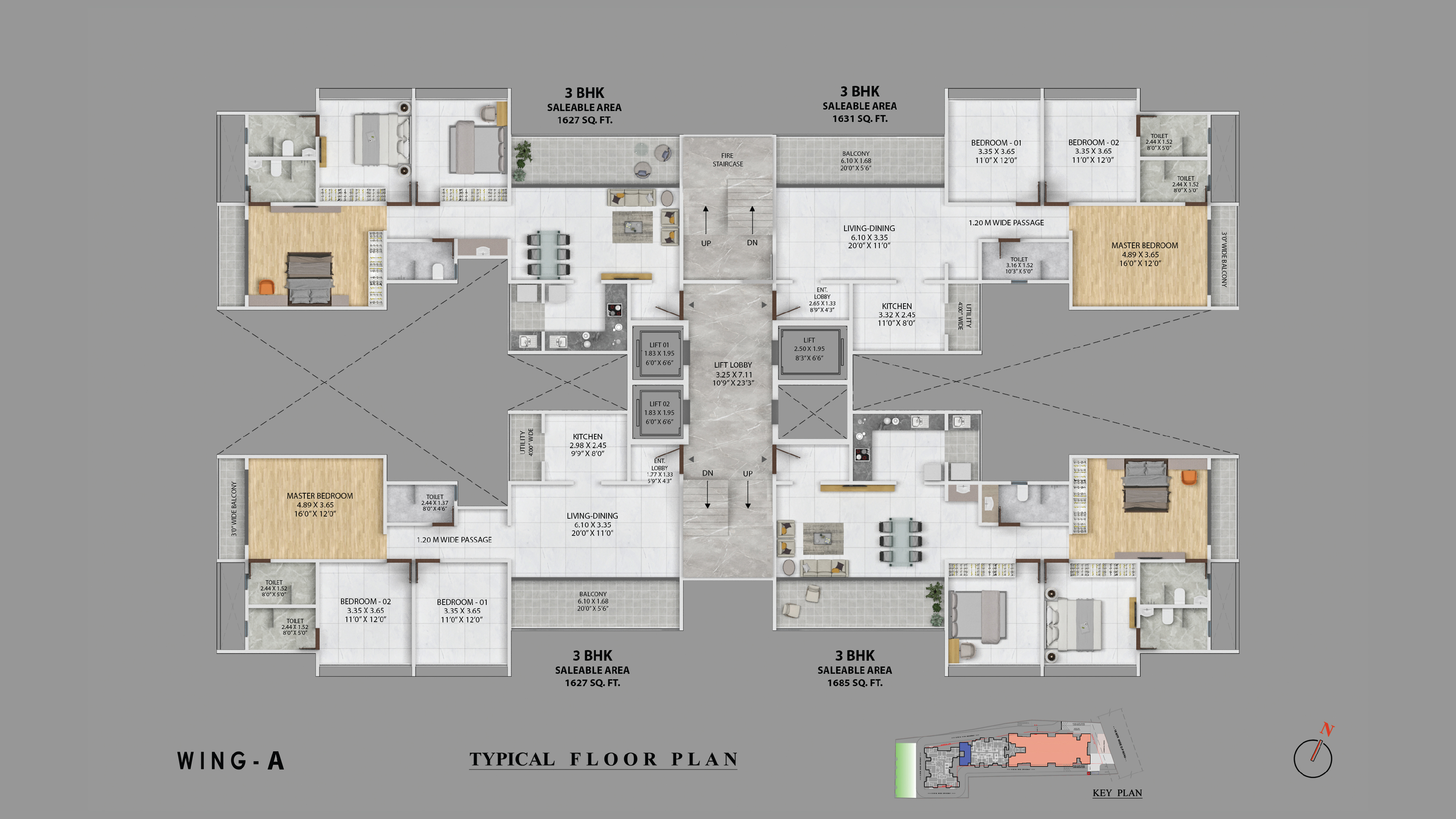 Aqura Pride Floor Plan